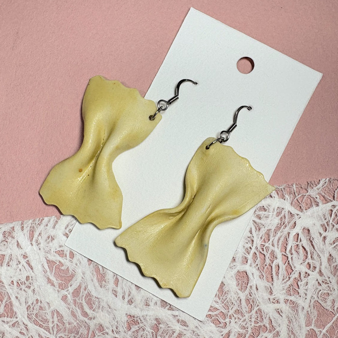 Farfalle Ceramic Earrings (Pre-Order)